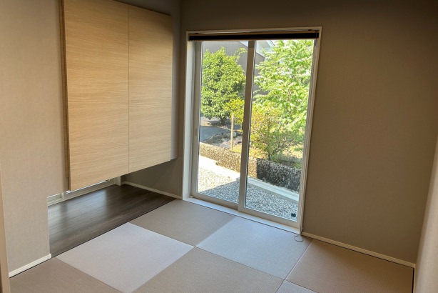 和室 タマホーム 富山支店の施工事例 充実設備の高品質分譲住宅タマタウン上飯野