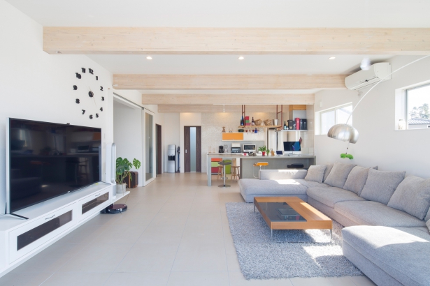   カーサコンセプト株式会社の施工事例 快適な室内空間に家族の皆さんが大満足、スタイリッシュな二世帯住宅