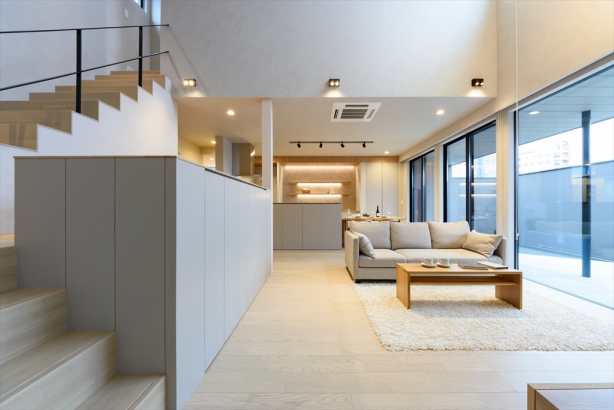   株式会社 結－YUI－｜人の思いをデザインする、富山の注文住宅の施工事例 縦横に広がる空間を楽しむ家