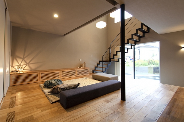   SHOEI 正栄産業(株)｜富山のデザイン新築注文住宅・セミオーダー住宅の施工事例 SHOEIの家「開放的な土間のある家」